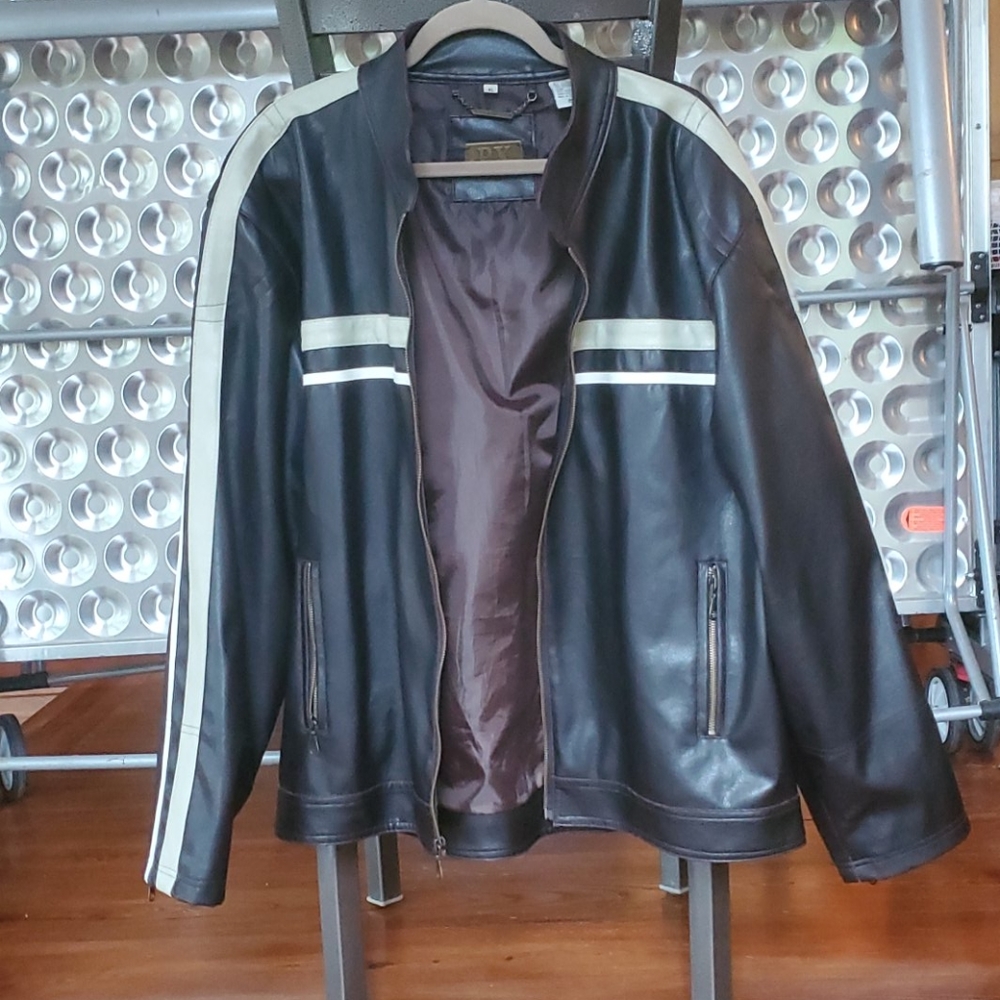 Vintage PX Vegan Leather Jacket
